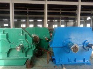 Edge drive reducer for cement plant