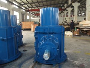 Gearbox for long shaft pump